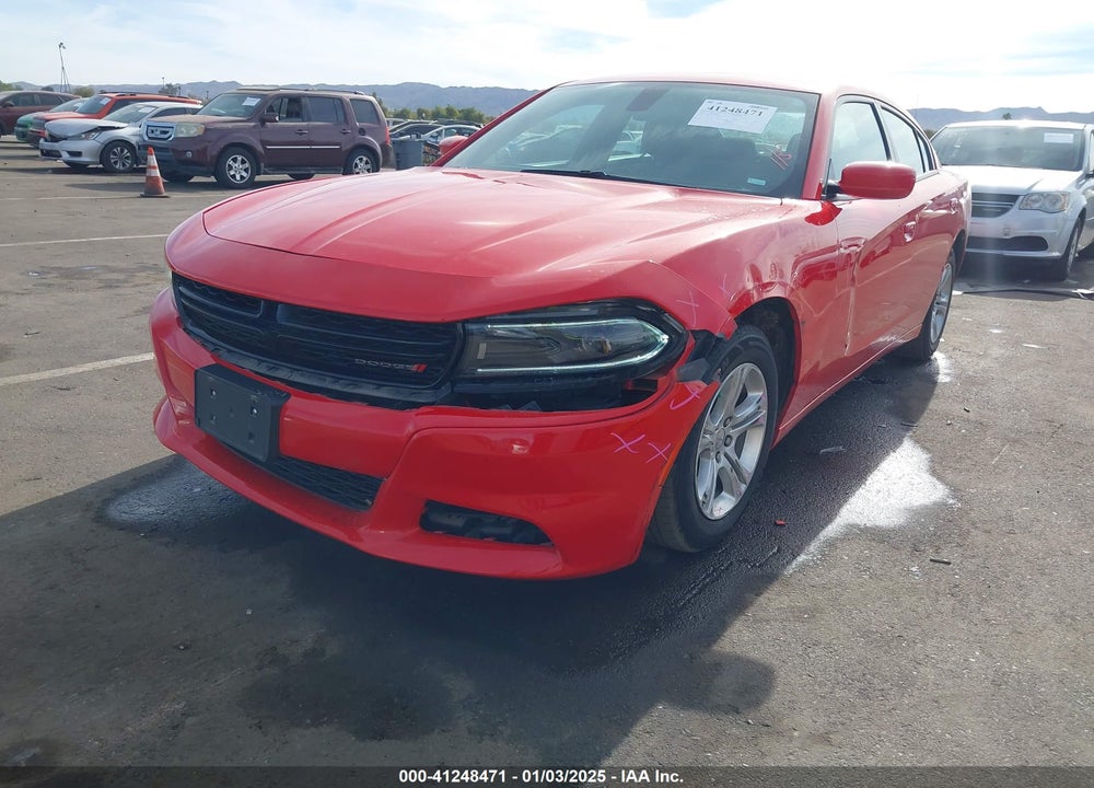 2022 DODGE CHARGER SXT RWD VIN: 2C3CDXBG1NH259141