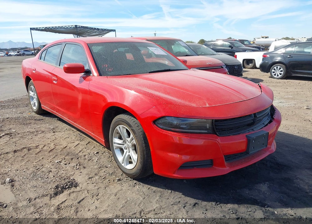 2022 DODGE CHARGER SXT RWD VIN: 2C3CDXBG1NH259141