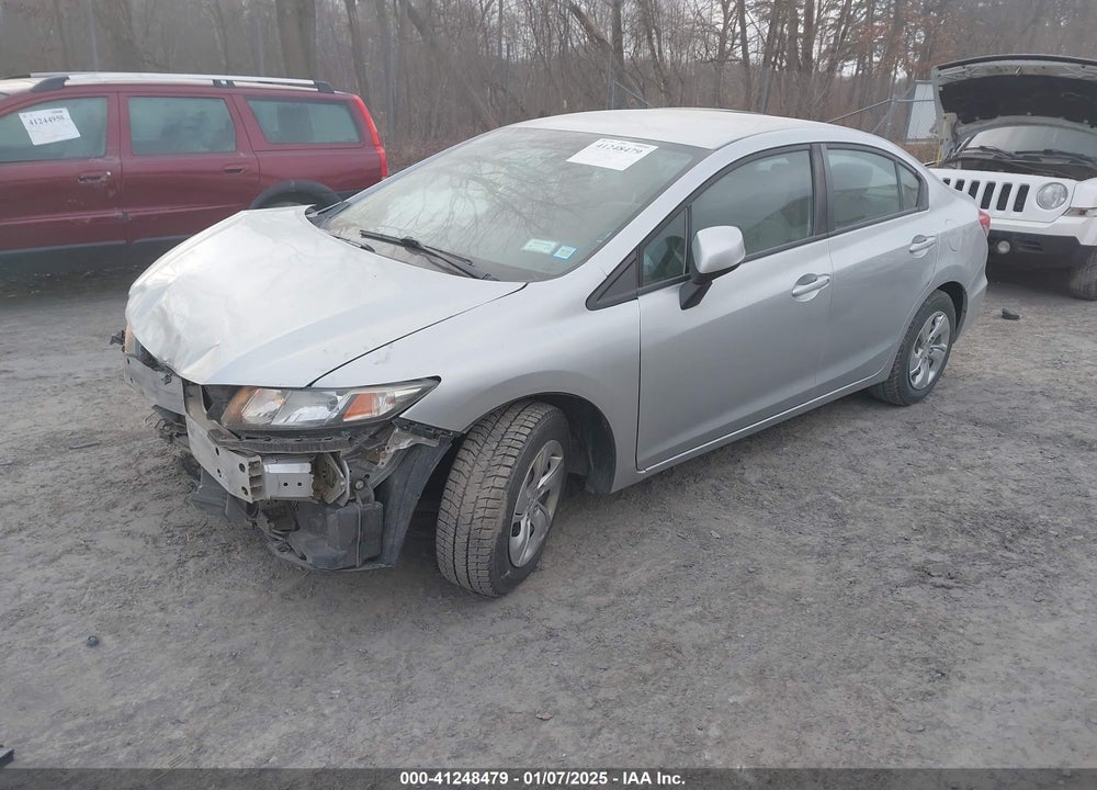 2013 HONDA CIVIC VIN: 2HGFB2F51DH571230