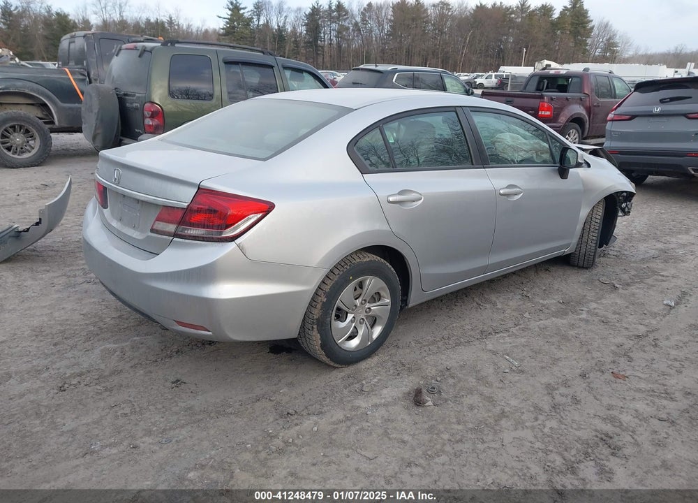 2013 HONDA CIVIC VIN: 2HGFB2F51DH571230