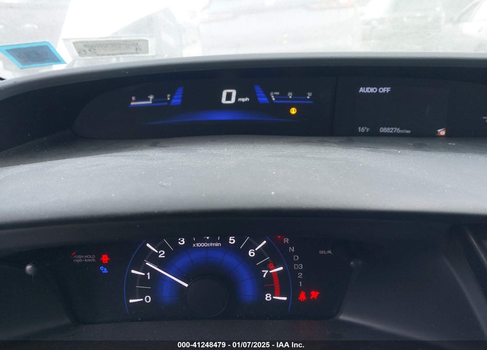 2013 HONDA CIVIC VIN: 2HGFB2F51DH571230