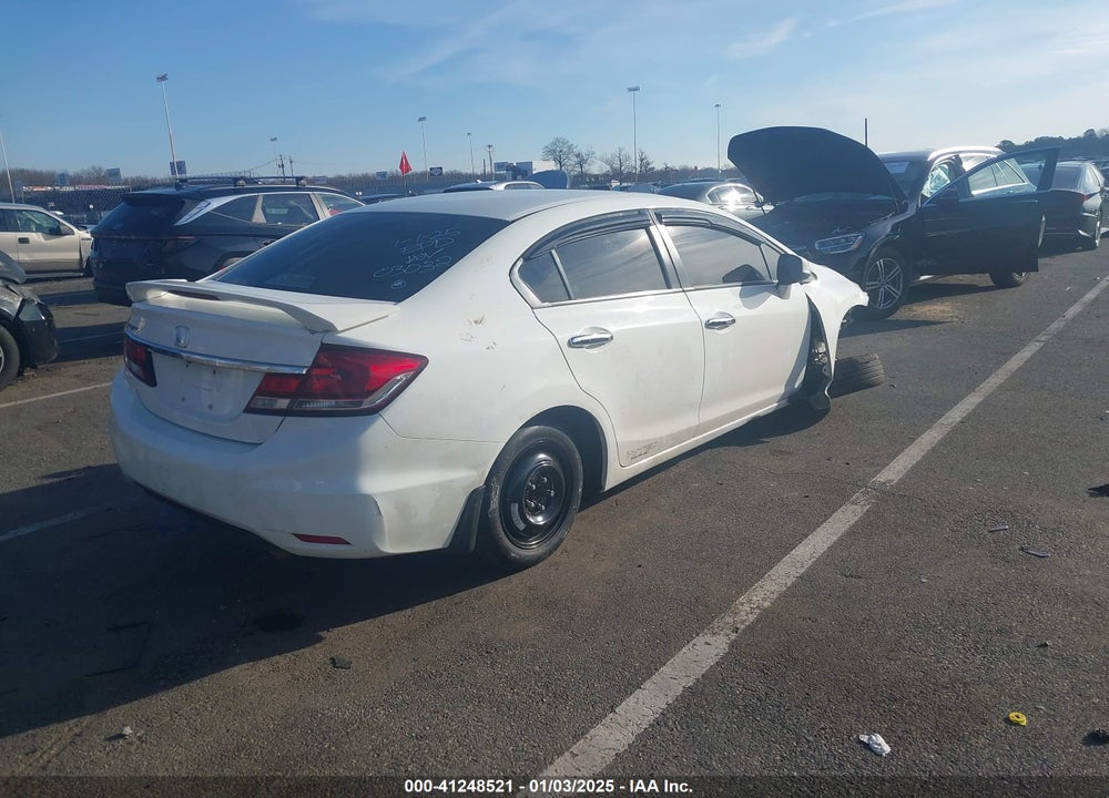 2013 HONDA CIVIC VIN: 19XFB2F84DE203032
