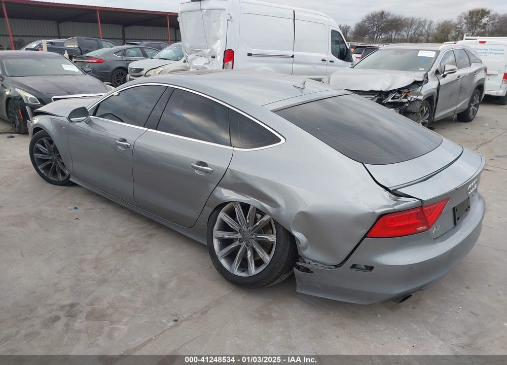 2012 AUDI A7 PREMIUM VIN: WAU2GAFC3CN155643