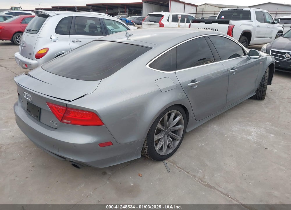 2012 AUDI A7 PREMIUM VIN: WAU2GAFC3CN155643