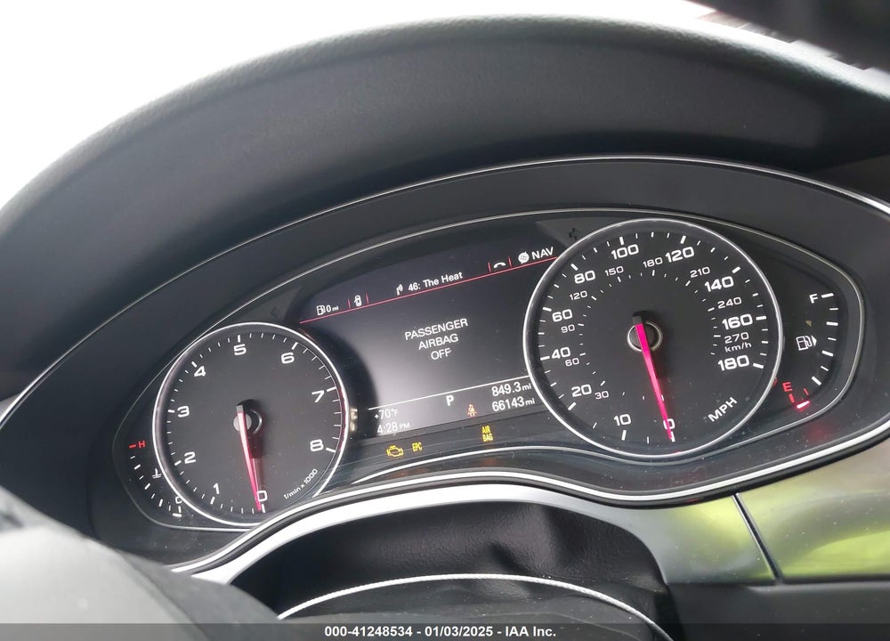 2012 AUDI A7 PREMIUM VIN: WAU2GAFC3CN155643