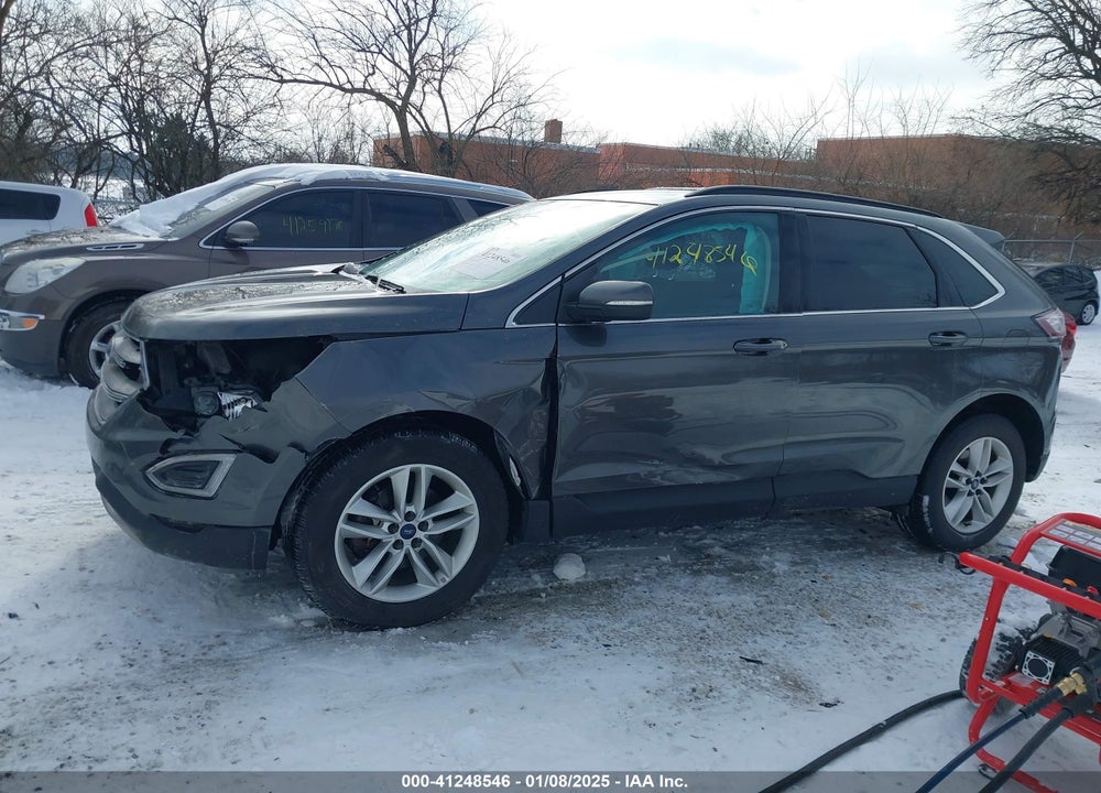 2015 FORD EDGE SEL VIN: 2FMTK3J80FBB90625