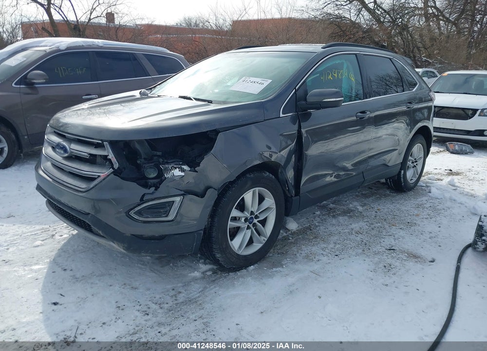 2015 FORD EDGE SEL VIN: 2FMTK3J80FBB90625