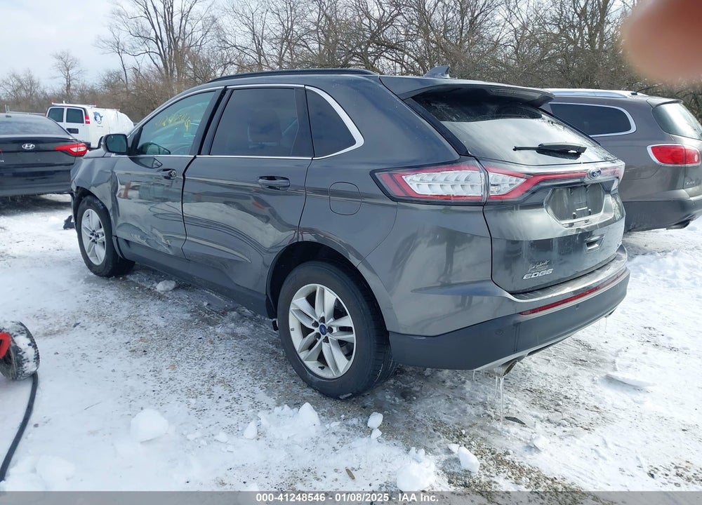 2015 FORD EDGE SEL VIN: 2FMTK3J80FBB90625