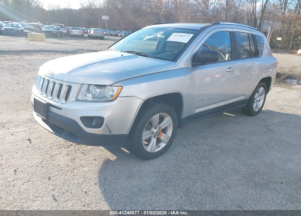 2012 JEEP COMPASS LATITUDE VIN: 1C4NJDEB5CD662013