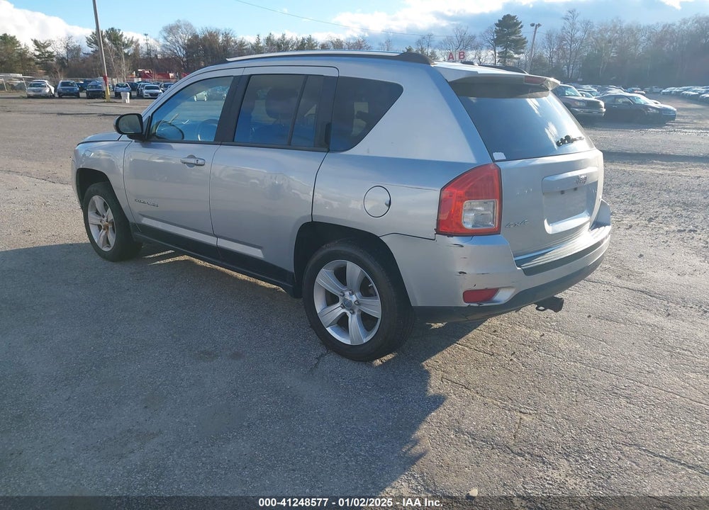 2012 JEEP COMPASS LATITUDE VIN: 1C4NJDEB5CD662013