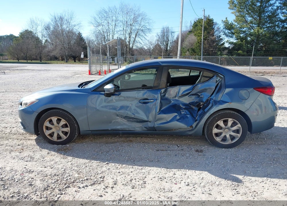 2016 MAZDA MAZDA3 VIN: JM1BM1T77G1326524