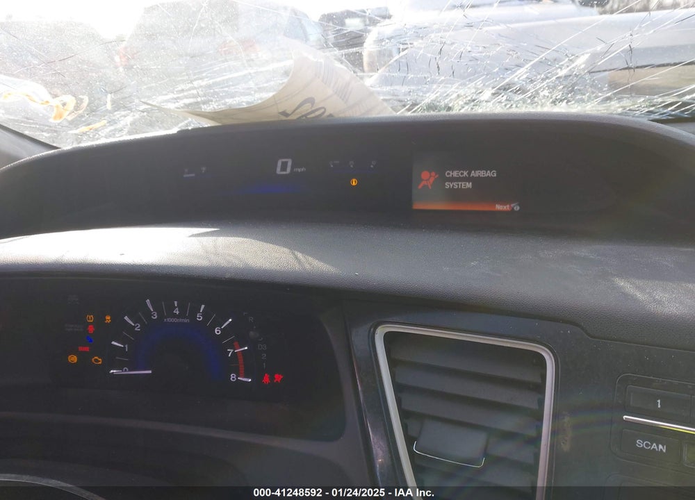 2013 HONDA CIVIC VIN: 19XFB2F53DE043781