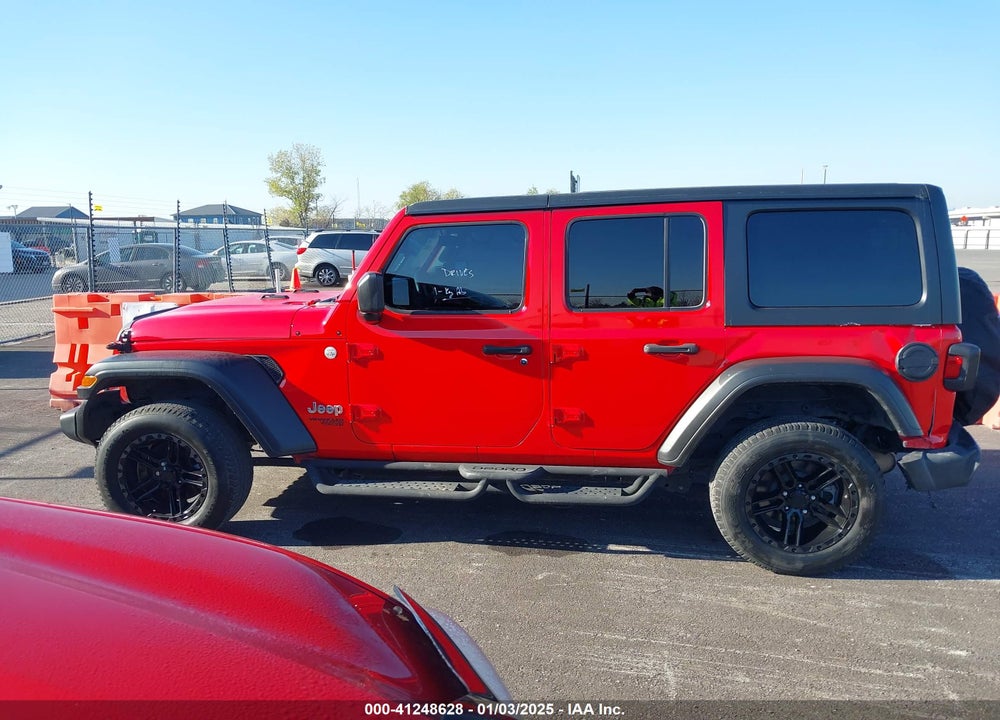 2020 JEEP WRANGLER UNLIMITED SPORT S 4X4 VIN: 1C4HJXDN1LW154619