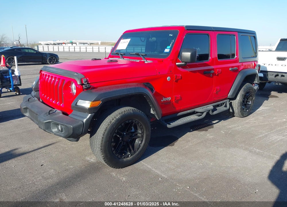 2020 JEEP WRANGLER UNLIMITED SPORT S 4X4 VIN: 1C4HJXDN1LW154619