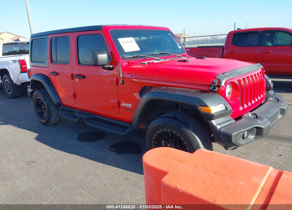 2020 JEEP WRANGLER UNLIMITED SPORT S 4X4 VIN: 1C4HJXDN1LW154619