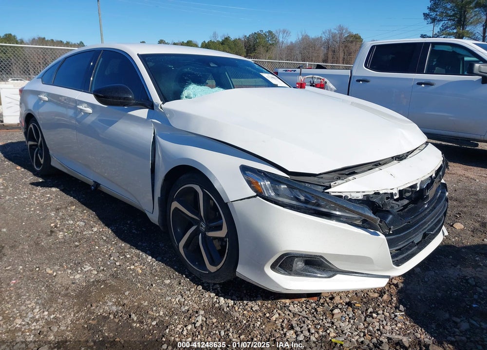 2022 HONDA ACCORD SPORT VIN: 1HGCV1F30NA053662