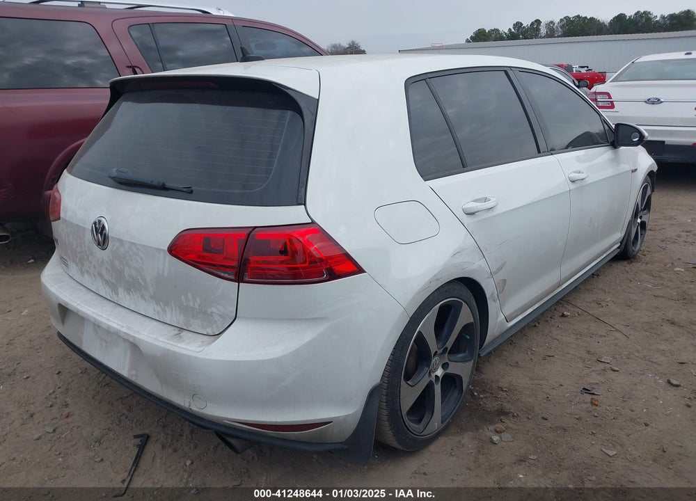 2017 VOLKSWAGEN GTI VIN: 3VW4T7AU4HM069248