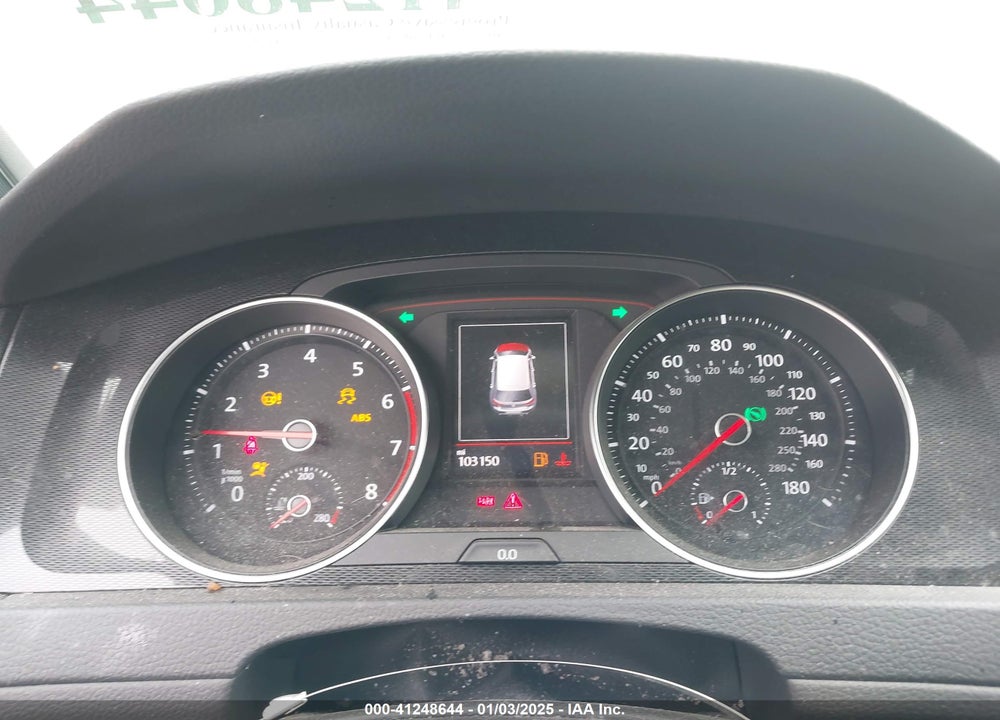 2017 VOLKSWAGEN GTI VIN: 3VW4T7AU4HM069248