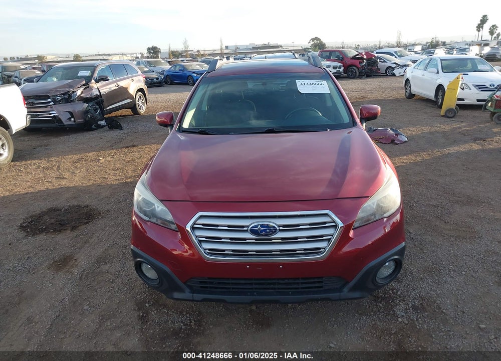 2017 SUBARU OUTBACK 2.5I PREMIUM VIN: 4S4BSADC9H3325765