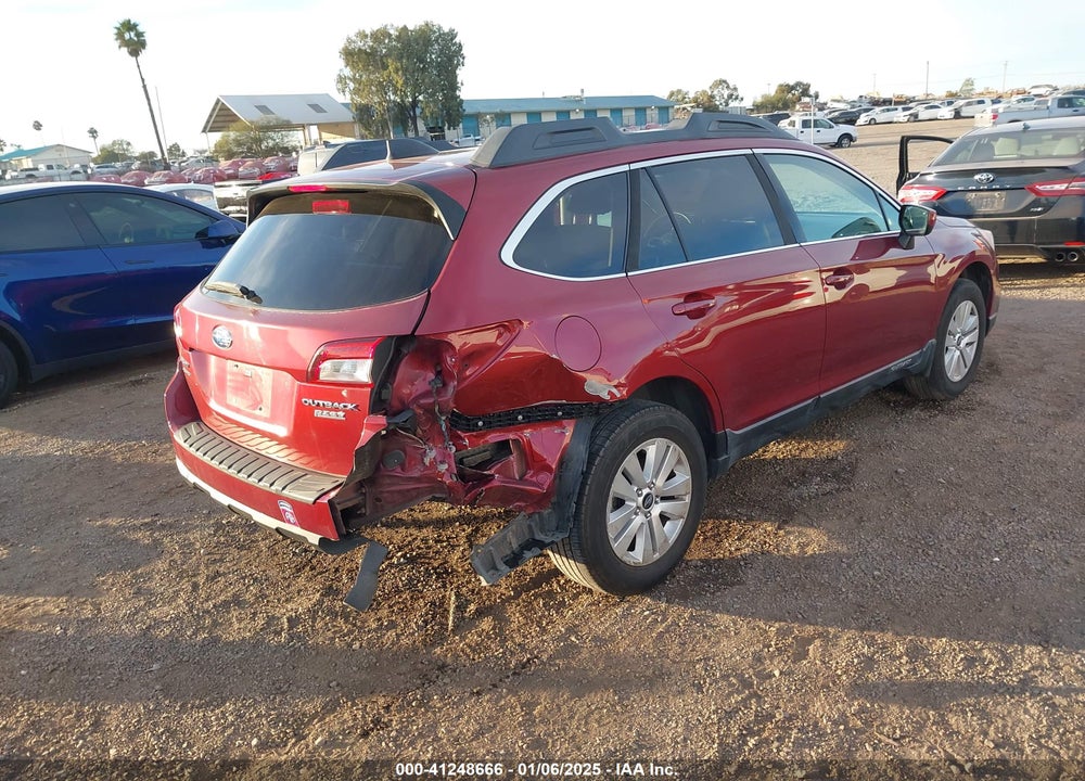 2017 SUBARU OUTBACK 2.5I PREMIUM VIN: 4S4BSADC9H3325765