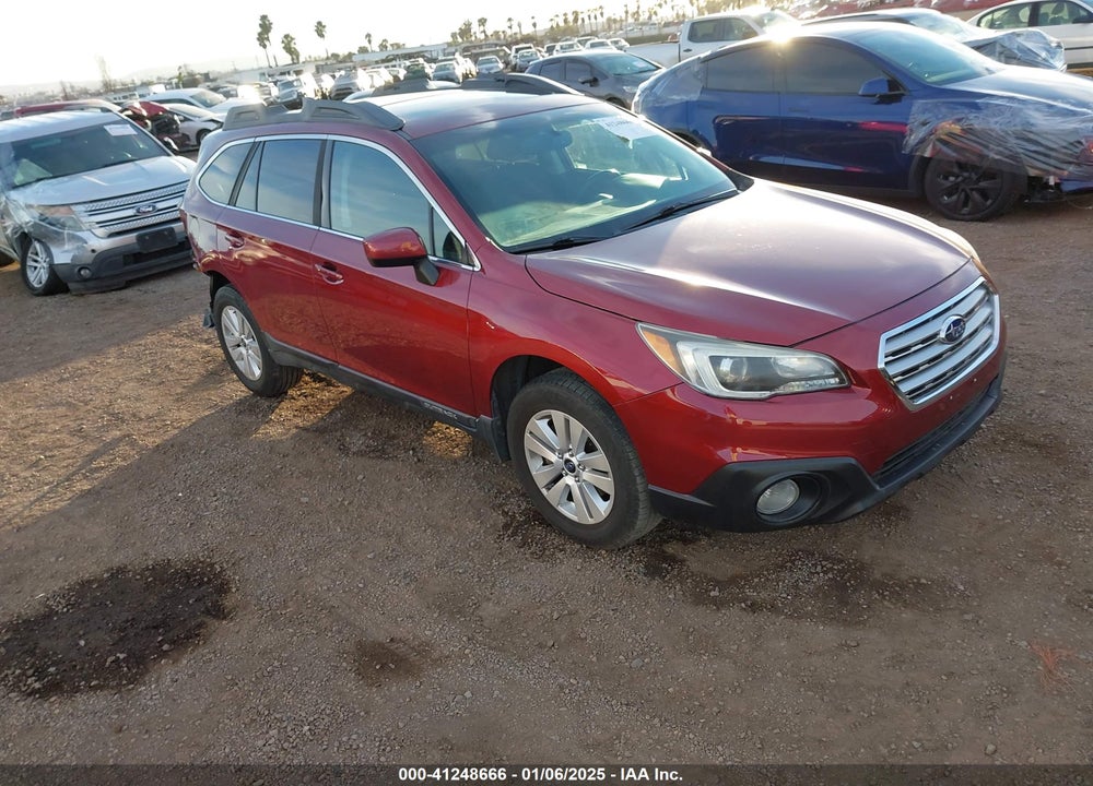 2017 SUBARU OUTBACK 2.5I PREMIUM VIN: 4S4BSADC9H3325765