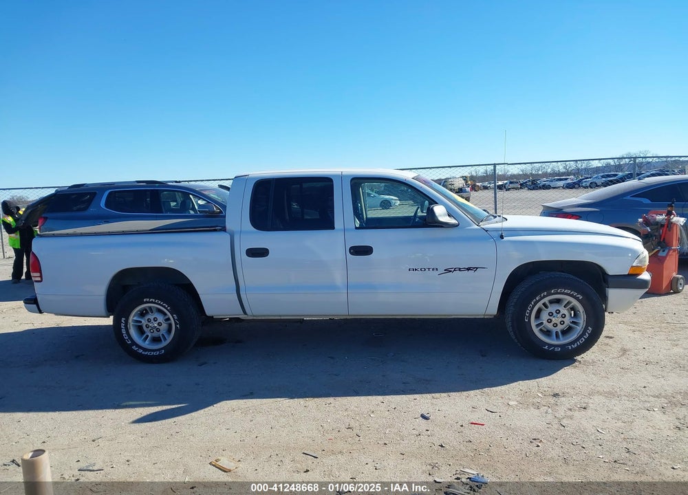 2001 DODGE DAKOTA SLT/SPORT VIN: 1B7HL2AN81S254688