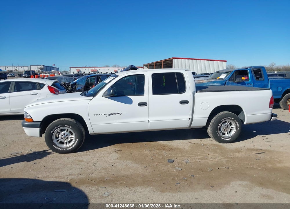 2001 DODGE DAKOTA SLT/SPORT VIN: 1B7HL2AN81S254688
