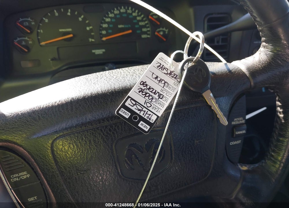 2001 DODGE DAKOTA SLT/SPORT VIN: 1B7HL2AN81S254688