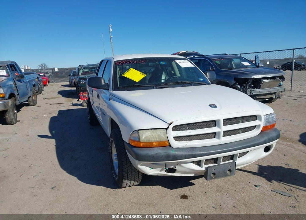 2001 DODGE DAKOTA SLT/SPORT VIN: 1B7HL2AN81S254688