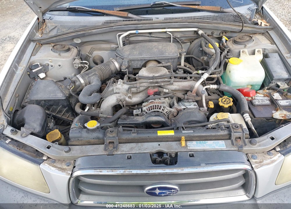 2005 SUBARU FORESTER 2.5X VIN: JF1SG63655H753366