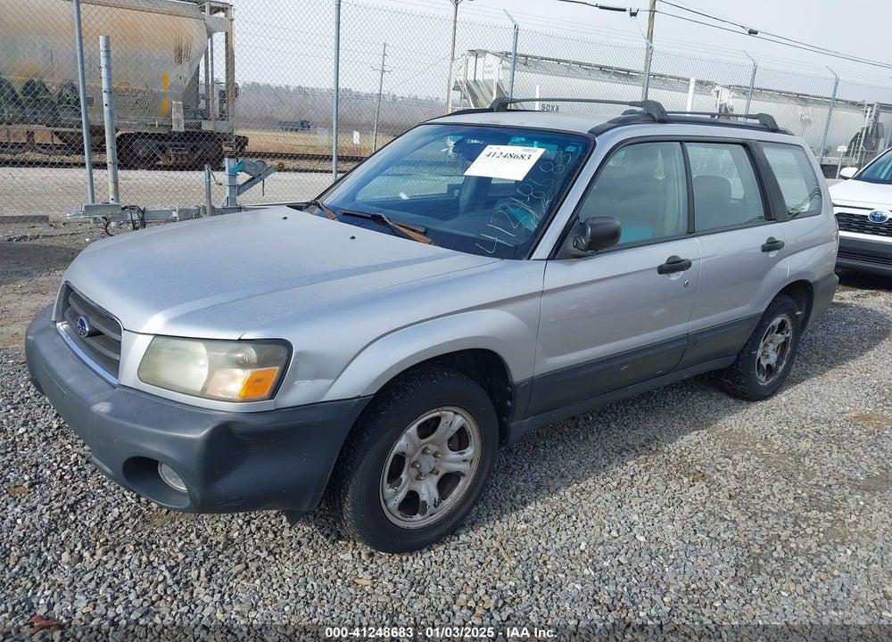 2005 SUBARU FORESTER 2.5X VIN: JF1SG63655H753366