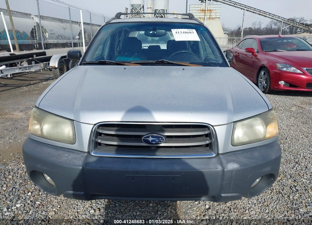 2005 SUBARU FORESTER 2.5X VIN: JF1SG63655H753366