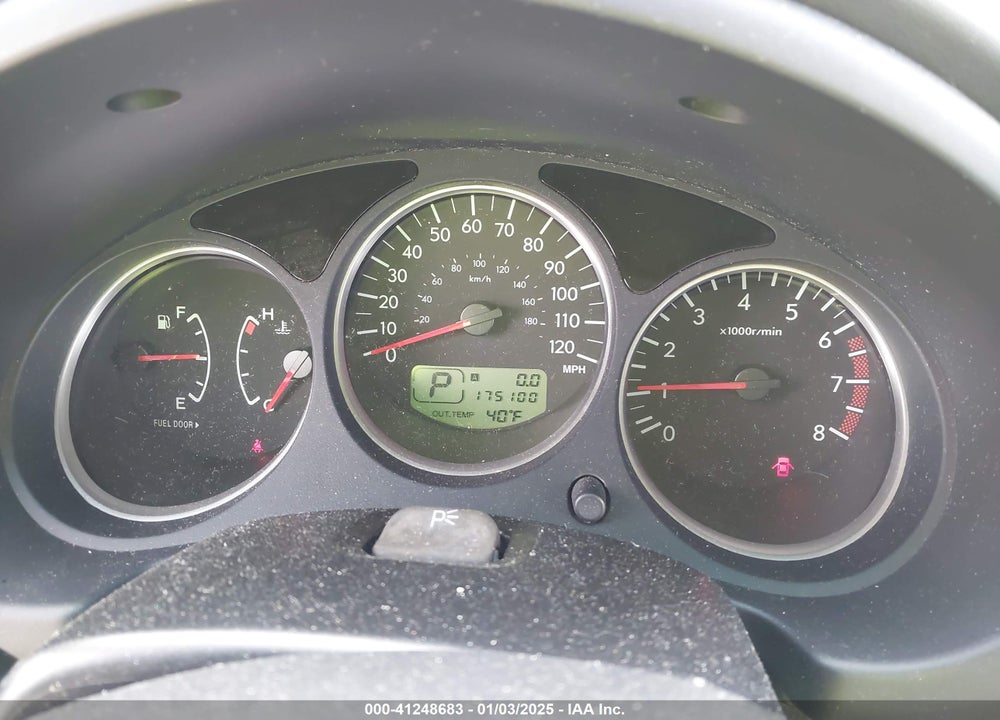 2005 SUBARU FORESTER 2.5X VIN: JF1SG63655H753366