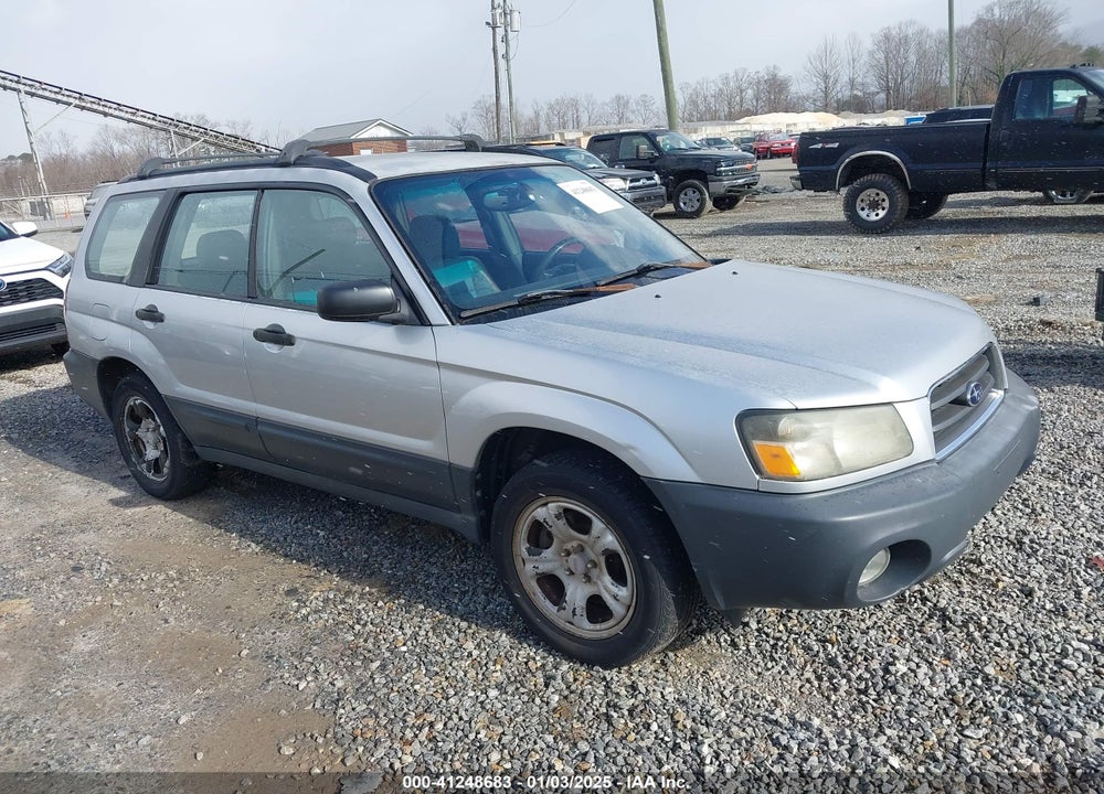 2005 SUBARU FORESTER 2.5X VIN: JF1SG63655H753366