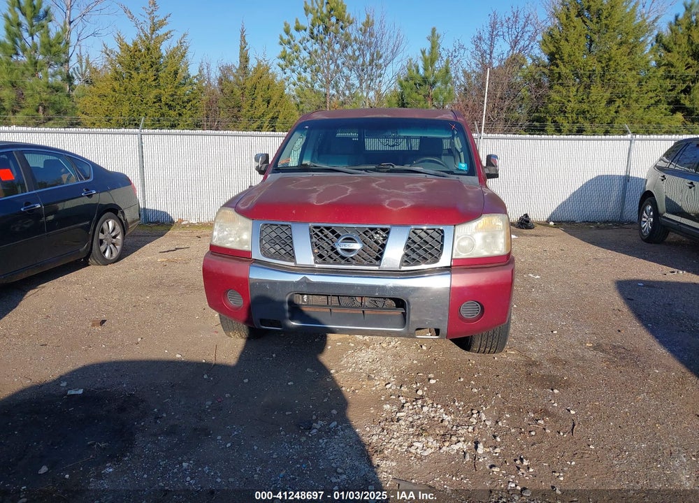 2005 NISSAN TITAN SE VIN: 1N6BA07A85N544502