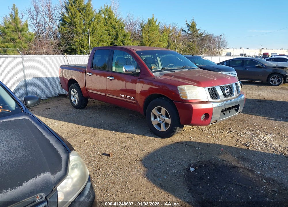 2005 NISSAN TITAN SE VIN: 1N6BA07A85N544502