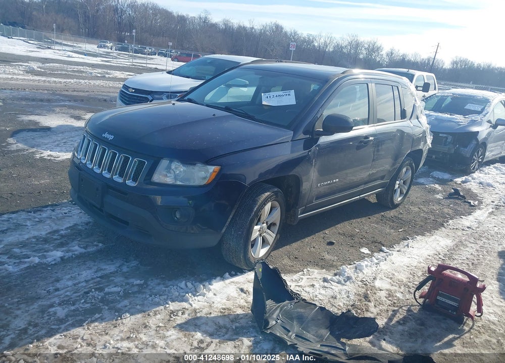 2012 JEEP COMPASS LATITUDE VIN: 1C4NJDEB7CD661946