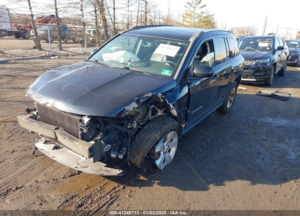 2014 JEEP COMPASS LATITUDE VIN: 1C4NJDEB2ED884236