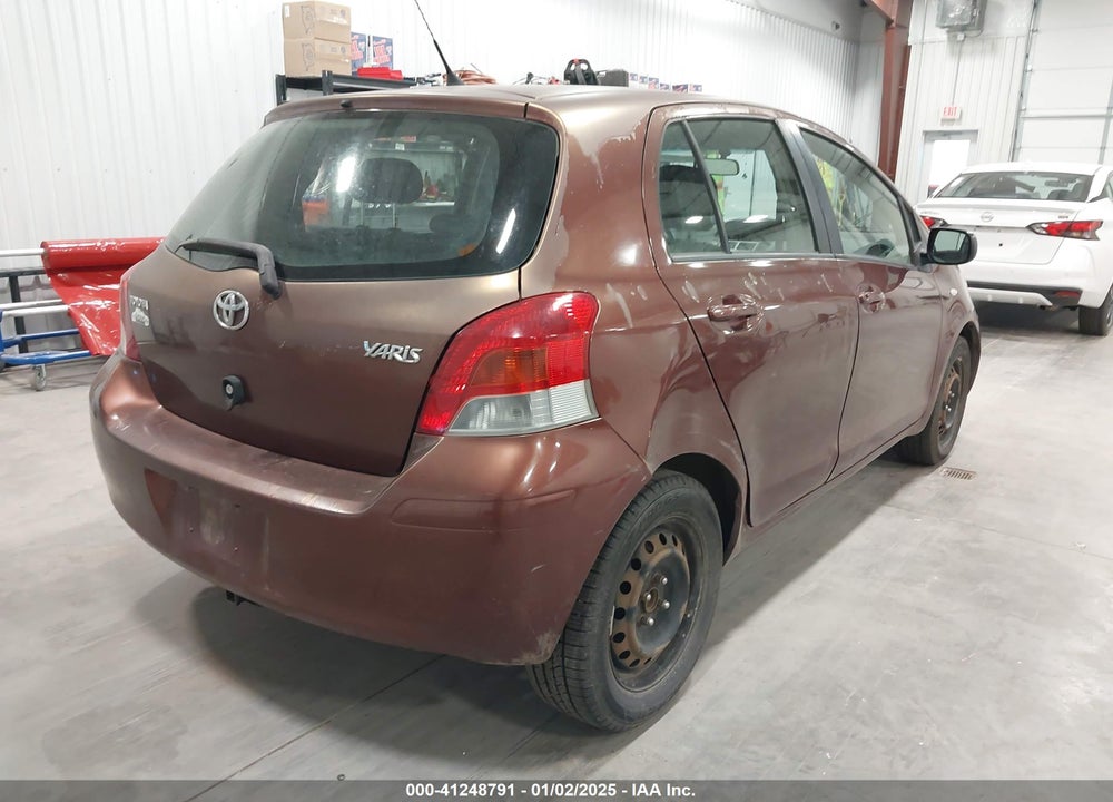 2009 TOYOTA YARIS VIN: JTDKT903195236459