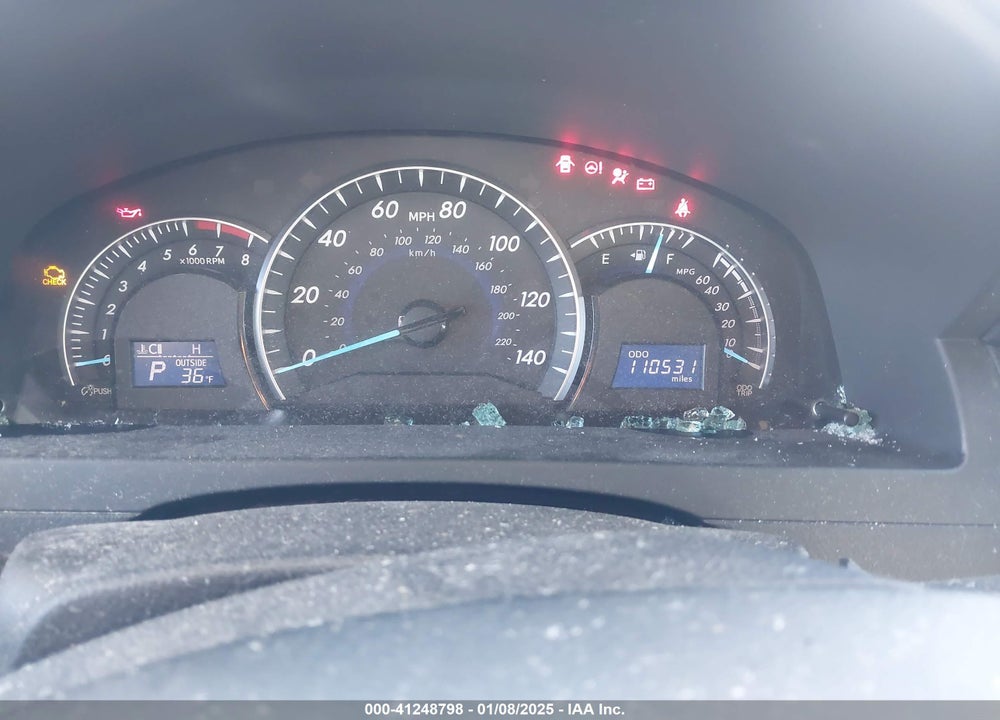 2012 TOYOTA CAMRY VIN: 4T4BF1FK1CR161932