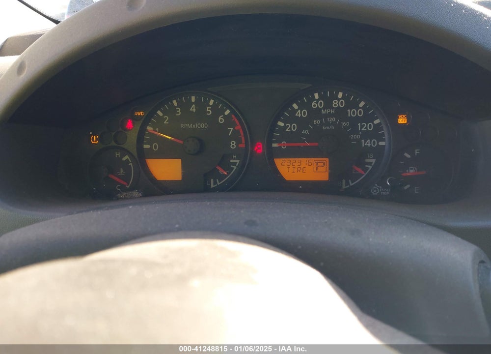2011 NISSAN XTERRA S VIN: 5N1AN0NW9BC503705