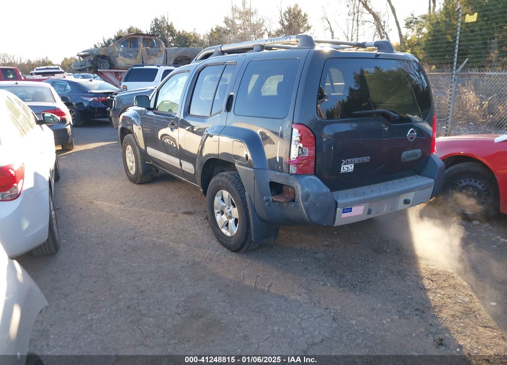 2011 NISSAN XTERRA S VIN: 5N1AN0NW9BC503705