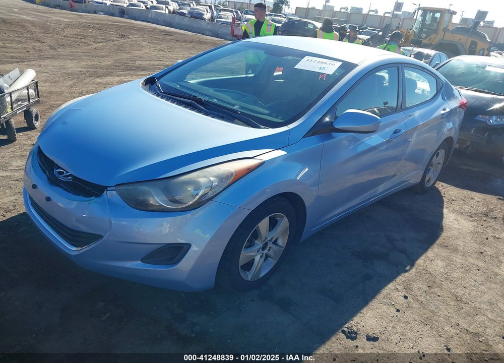 2013 HYUNDAI ELANTRA GLS VIN: KMHDH4AE0DU795315