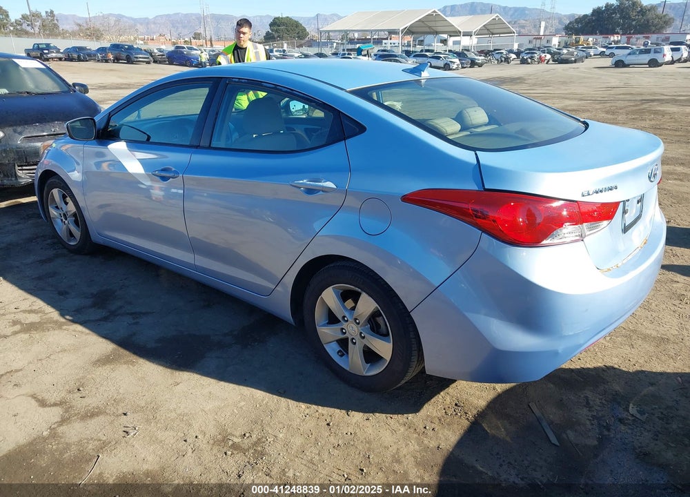 2013 HYUNDAI ELANTRA GLS VIN: KMHDH4AE0DU795315