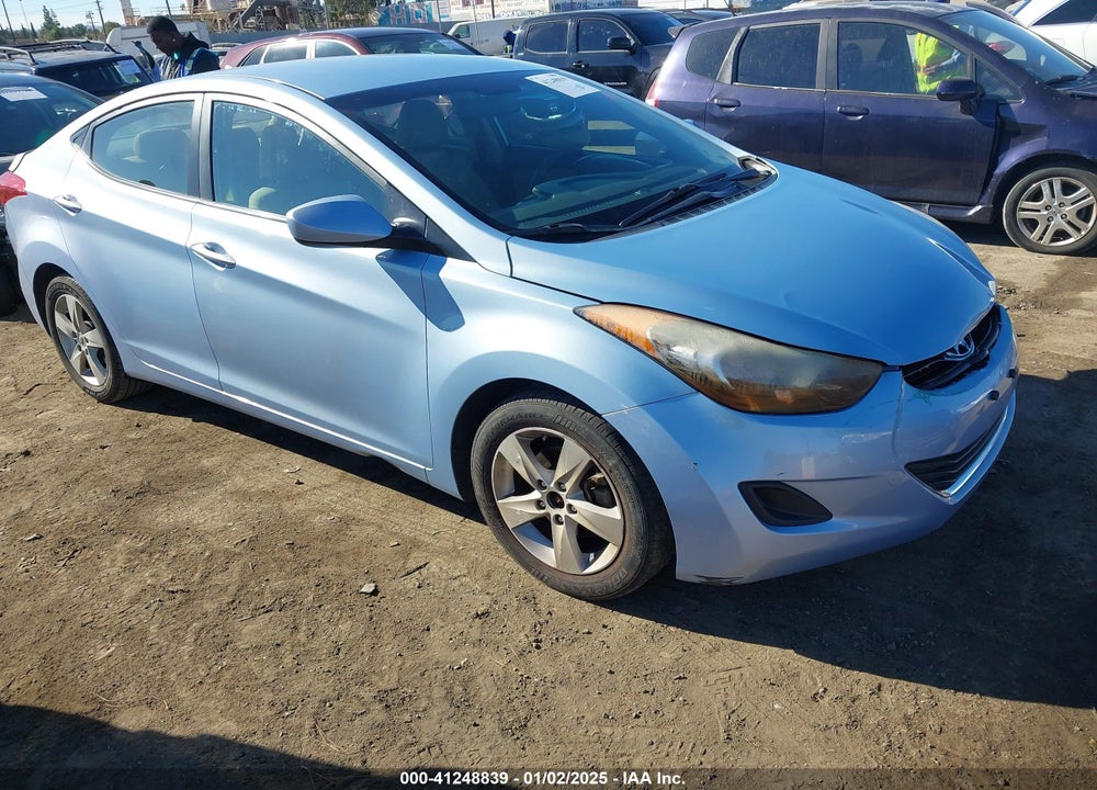 2013 HYUNDAI ELANTRA GLS VIN: KMHDH4AE0DU795315