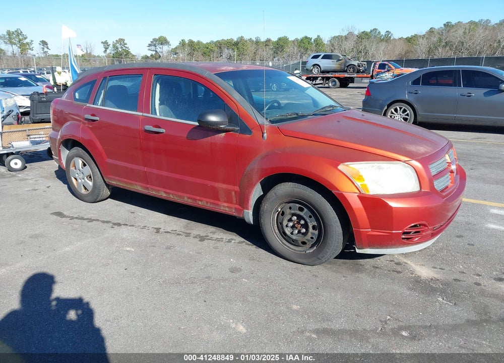 2008 DODGE CALIBER SE VIN: 1B3HB28B28D621292
