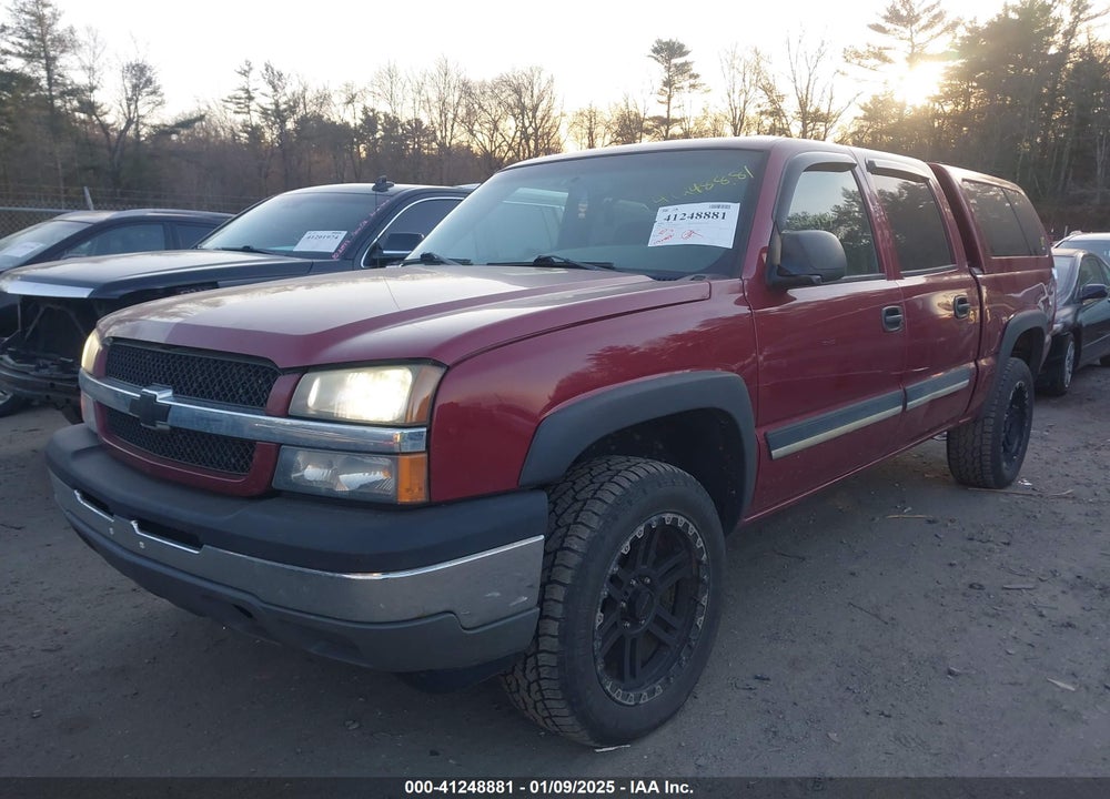 2005 CHEVROLET SILVERADO 1500 LS VIN: 2GCEK13T051155140