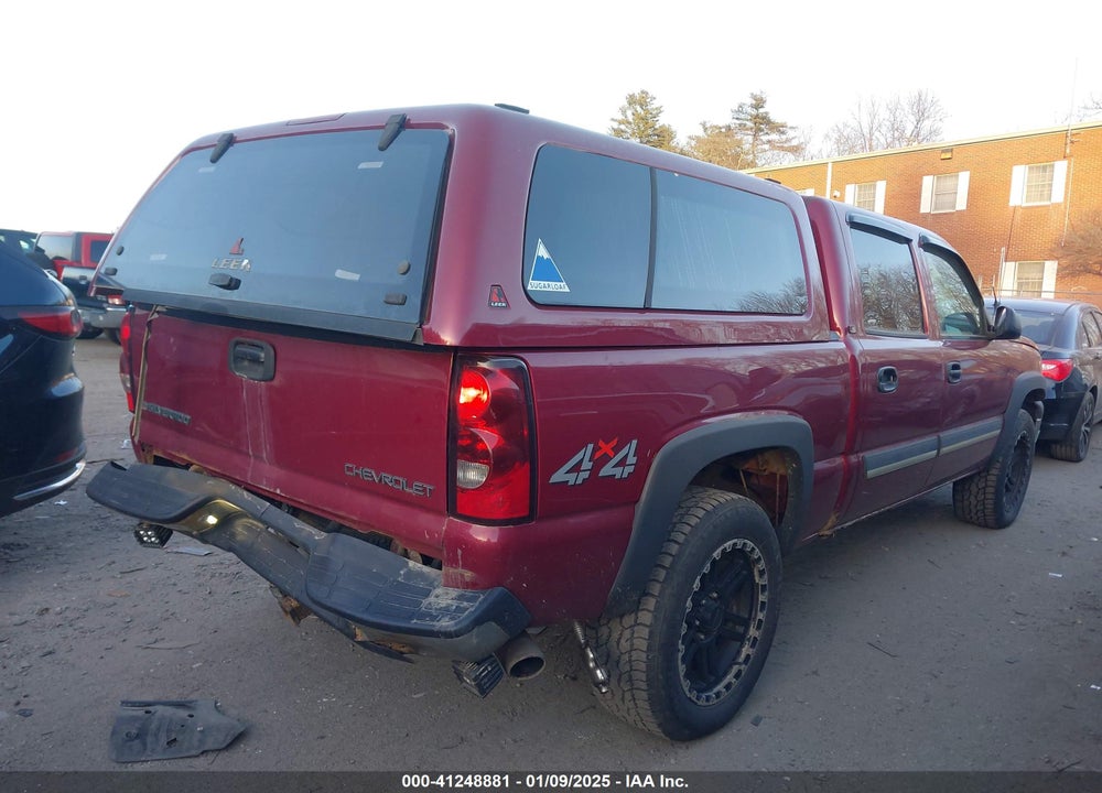 2005 CHEVROLET SILVERADO 1500 LS VIN: 2GCEK13T051155140