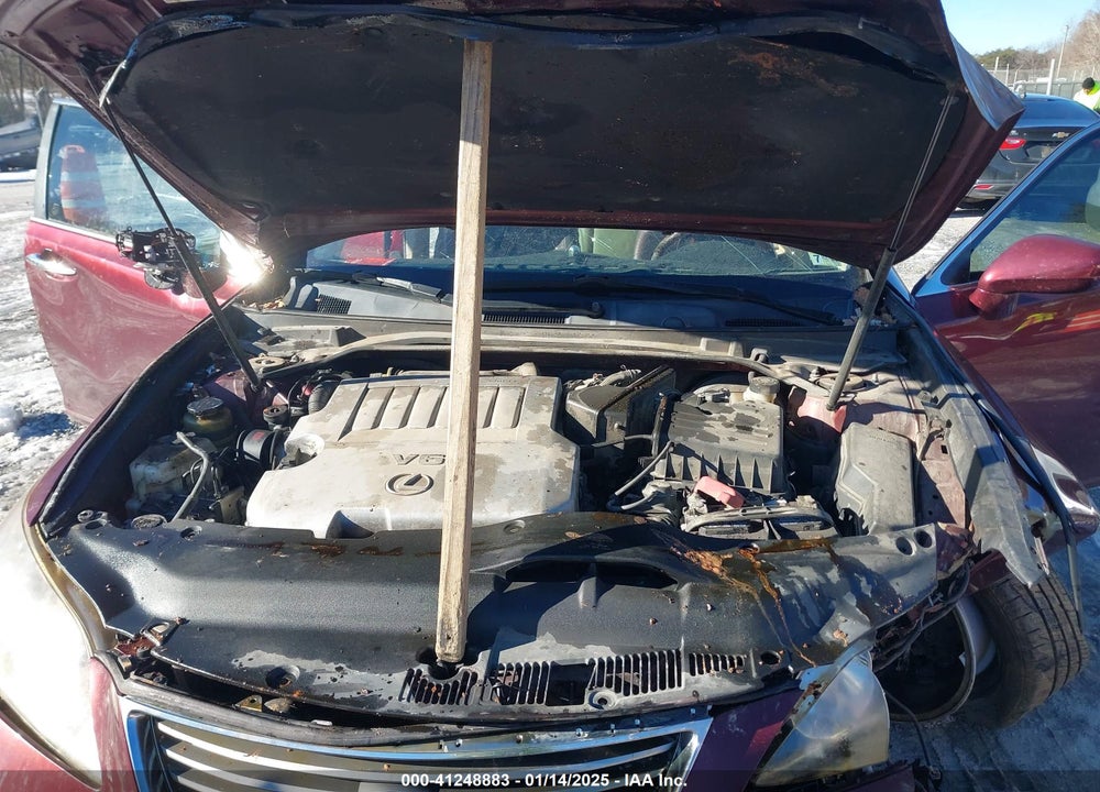 2008 LEXUS ES VIN: JTHBJ46GX82233139