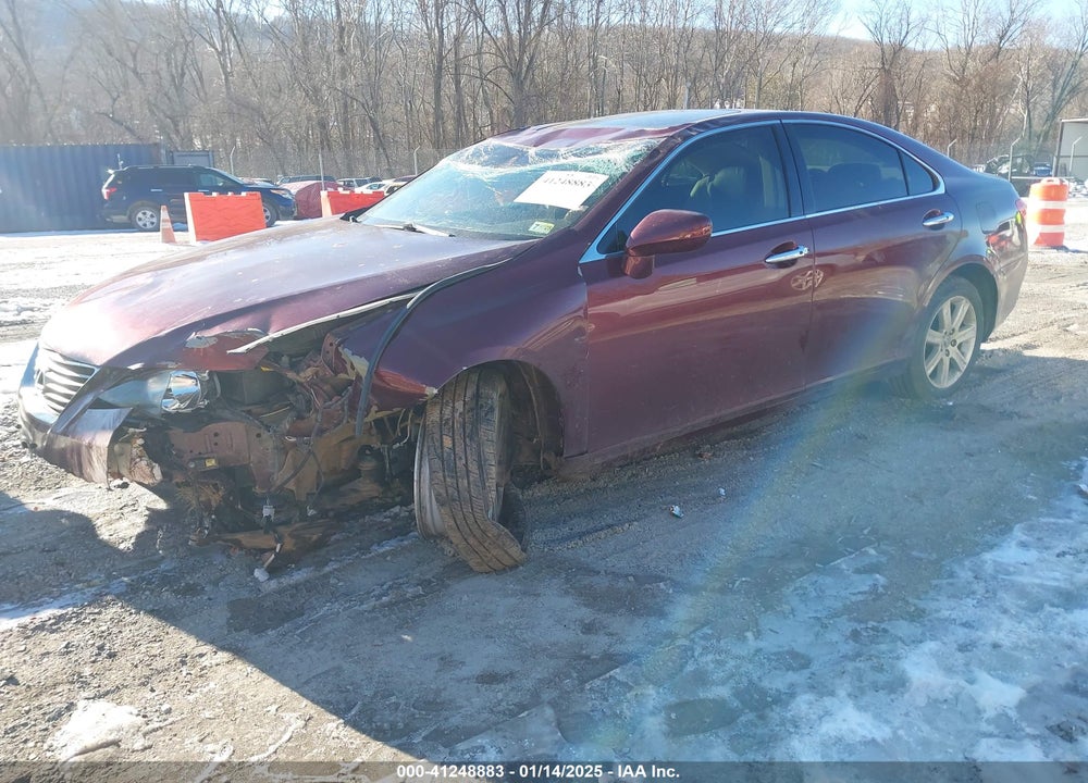 2008 LEXUS ES VIN: JTHBJ46GX82233139